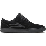 Lakai Griffin Skate Shoes - Black/Black Suede
