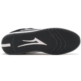 Lakai Telford Low Skate Shoes - Black/White Suede