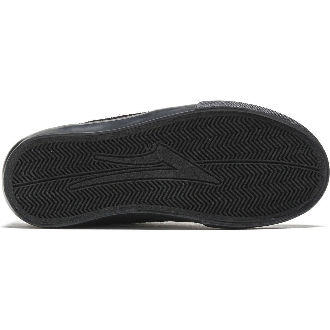 Lakai Cambridge Kid's Skate Shoes - Black/Black Suede