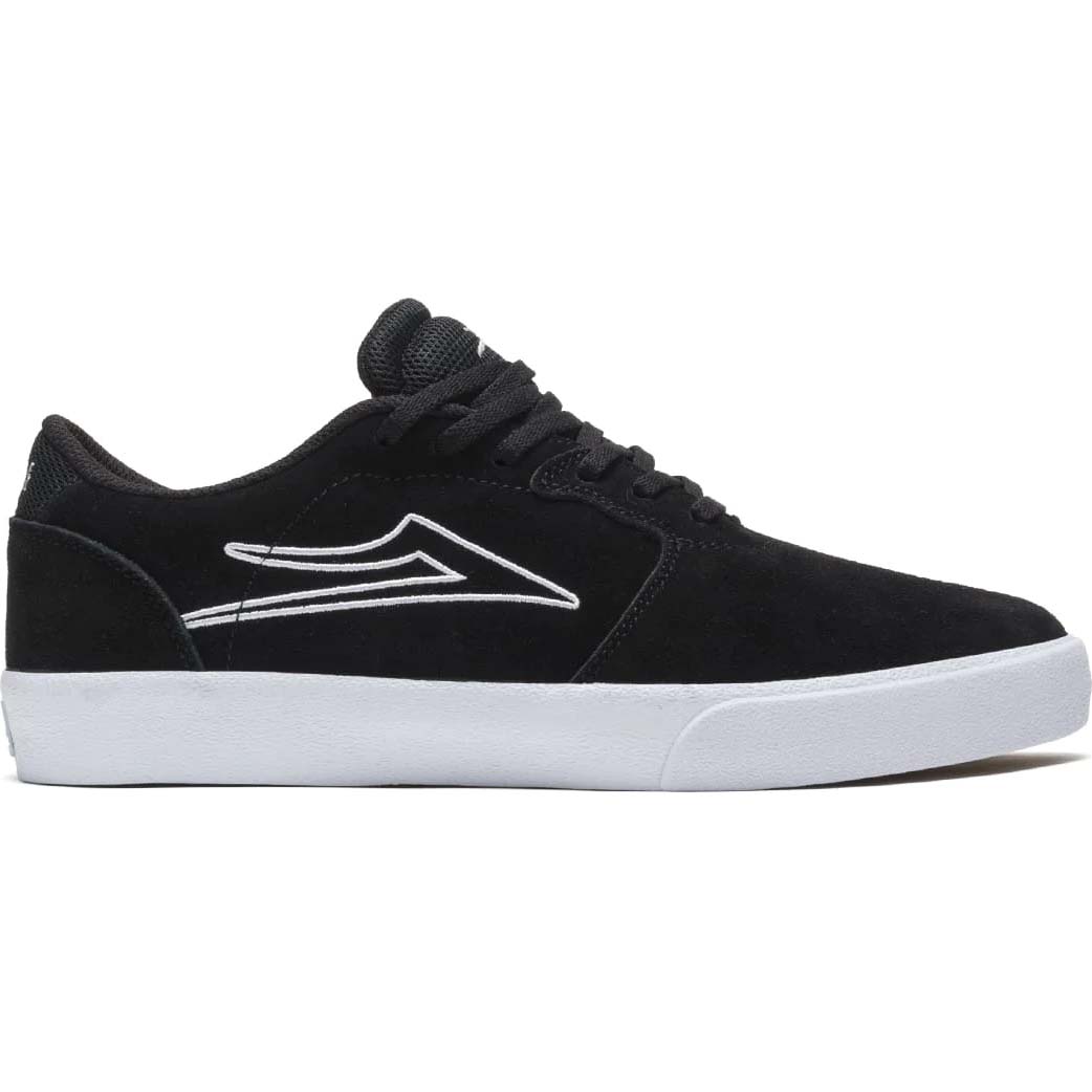 Lakai Cardiff Skate Shoes - Black Suede