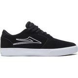 Lakai Cardiff Skate Shoes - Black Suede