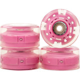 SFR LA Light Flashing 58mm Wheels Pink (4 pk)