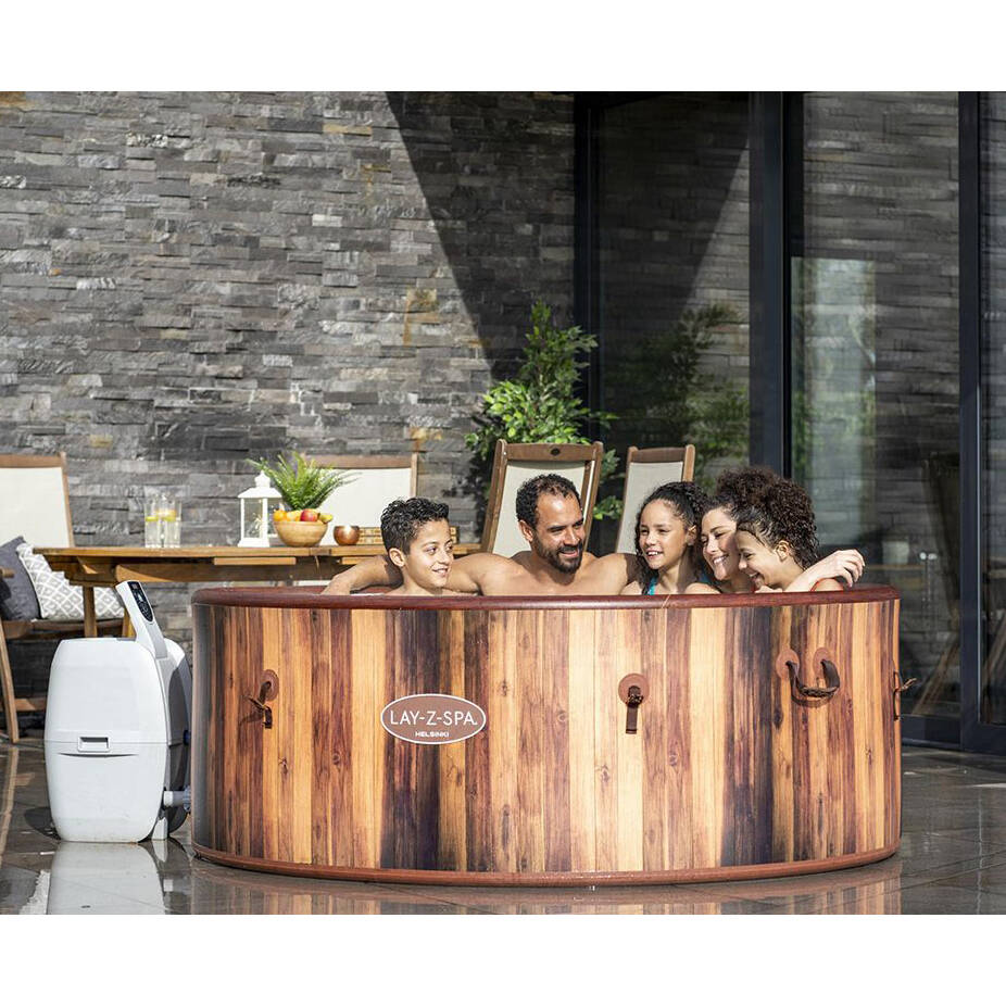 Lay-Z-Spa Helsinki 7 Person AirJet Inflatable Hot Tub