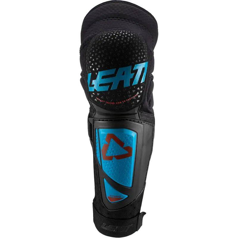 Leatt 3DF Hybrid EXT Knee & Shin Guards - Fuel/Black