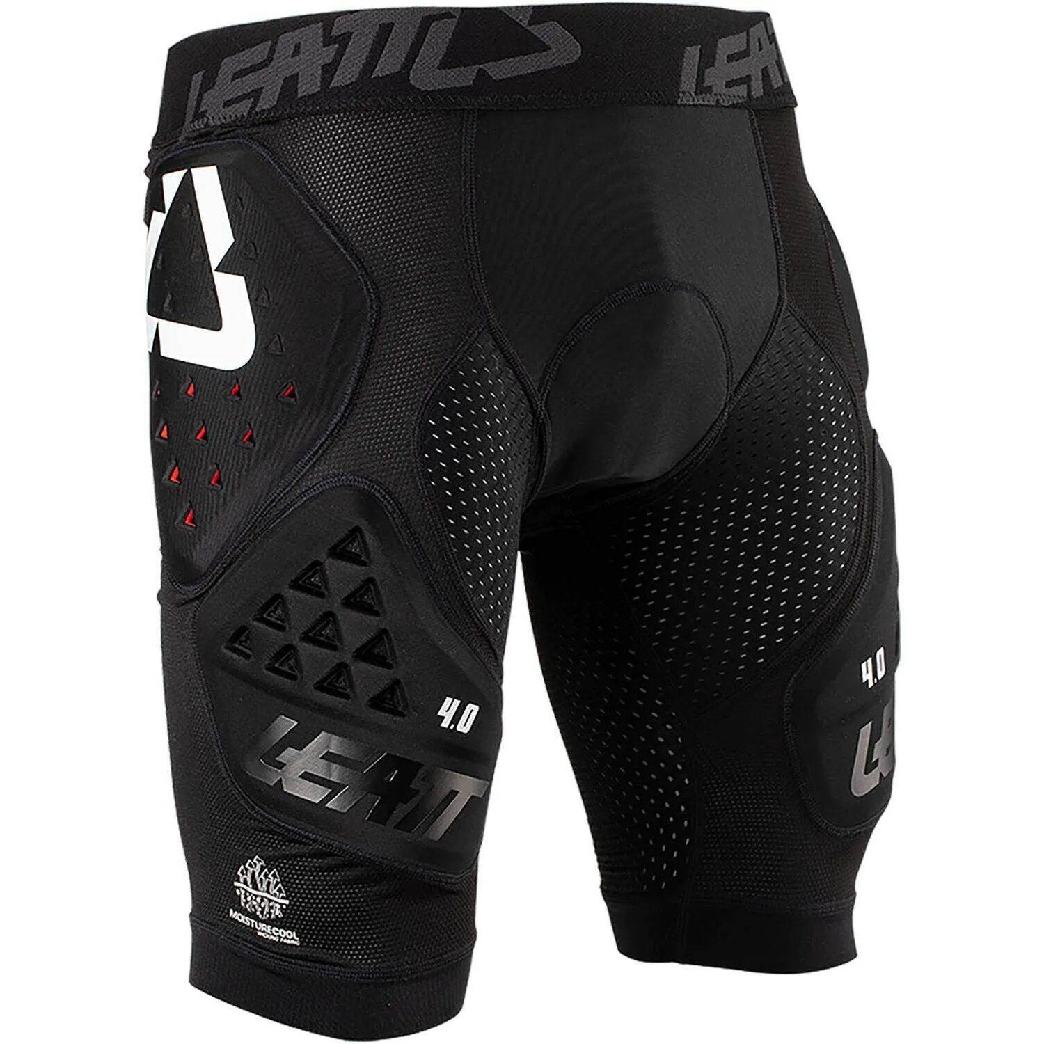 Leatt Impact 3DF 4.0 Protective Shorts - Black Lrg