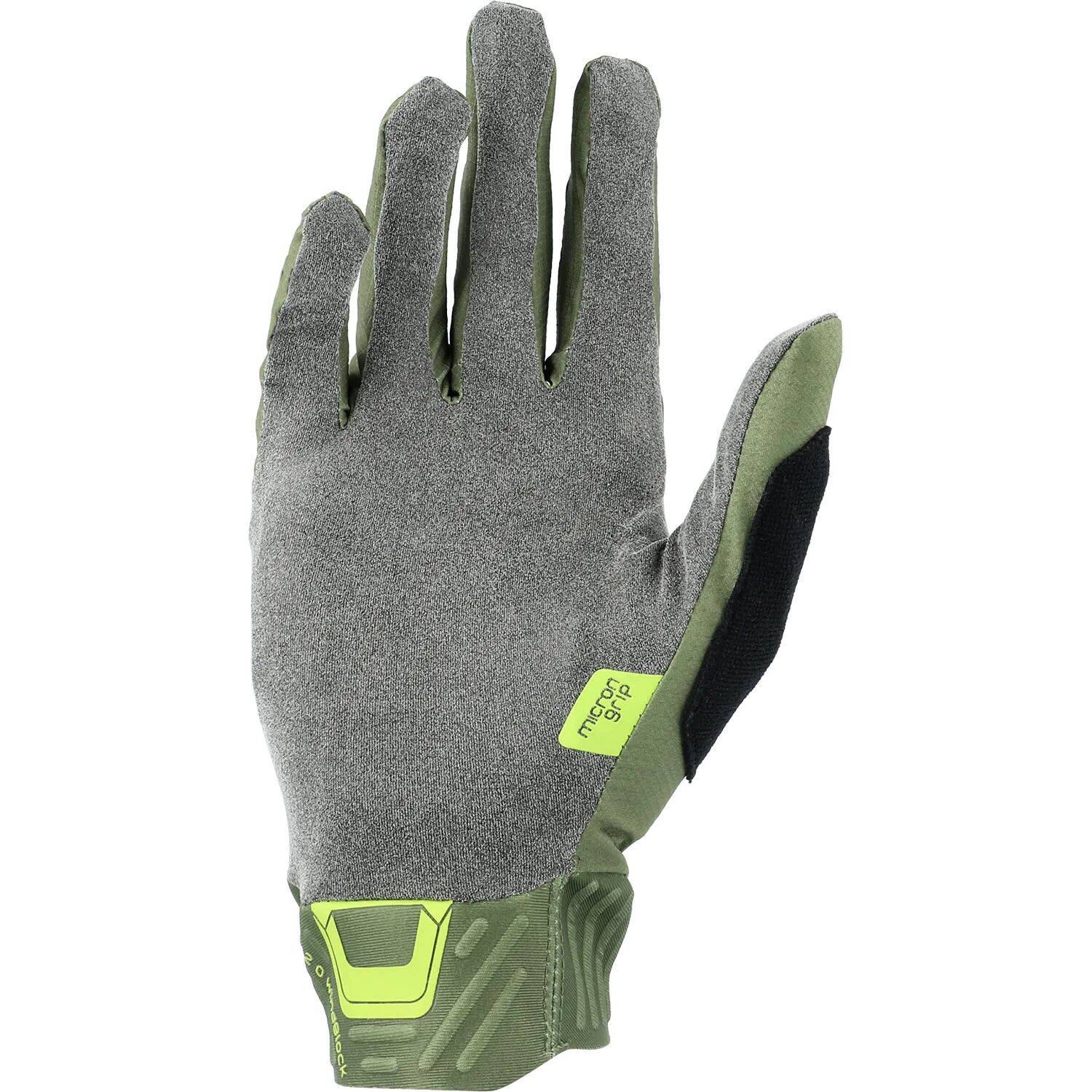 Leatt MTB 2.0 WindBlock Protective Gloves - Cactus