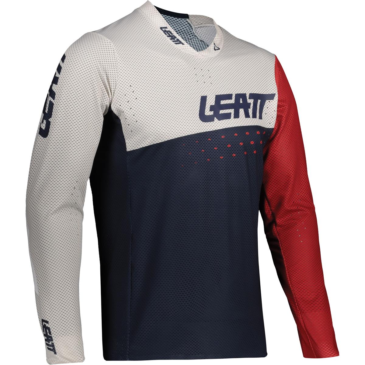 Leatt MTB 4.0 UltraWeld Long Sleeve Jersey - Onyx