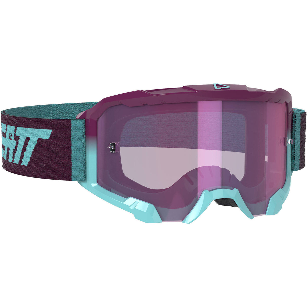 Leatt Velocity 4.5 Iriz Goggles - Aqua/Purple