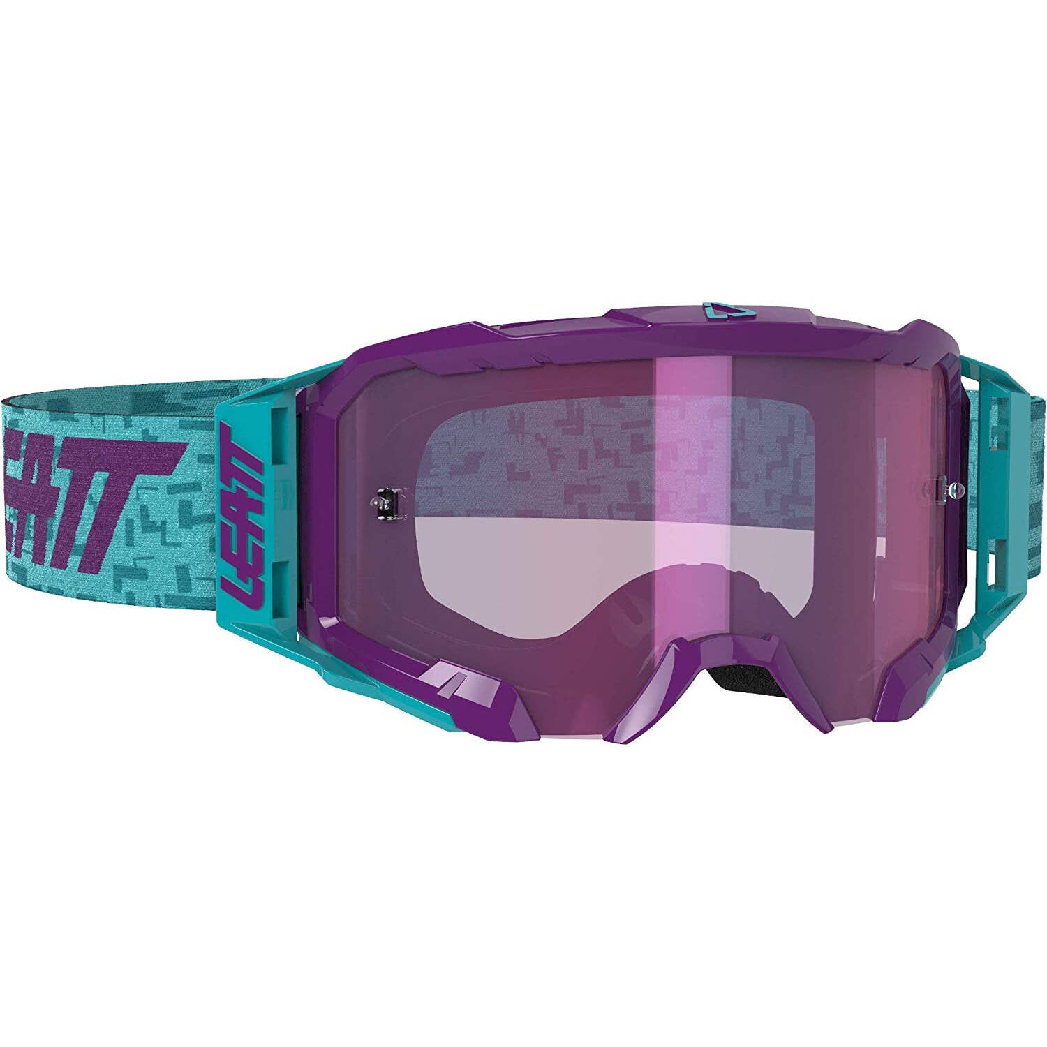 Leatt Velocity 5.5 Iriz Goggles - Aqua/Purple