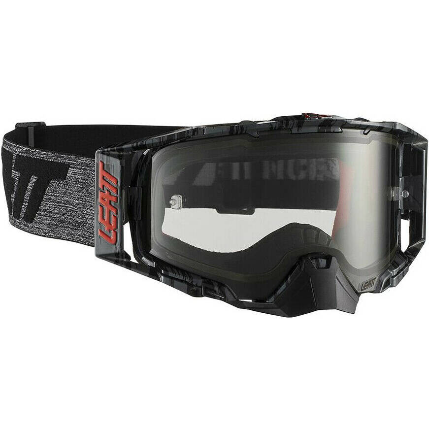 Leatt Velocity 6.5 Goggles - Brushed Grey/Light Grey