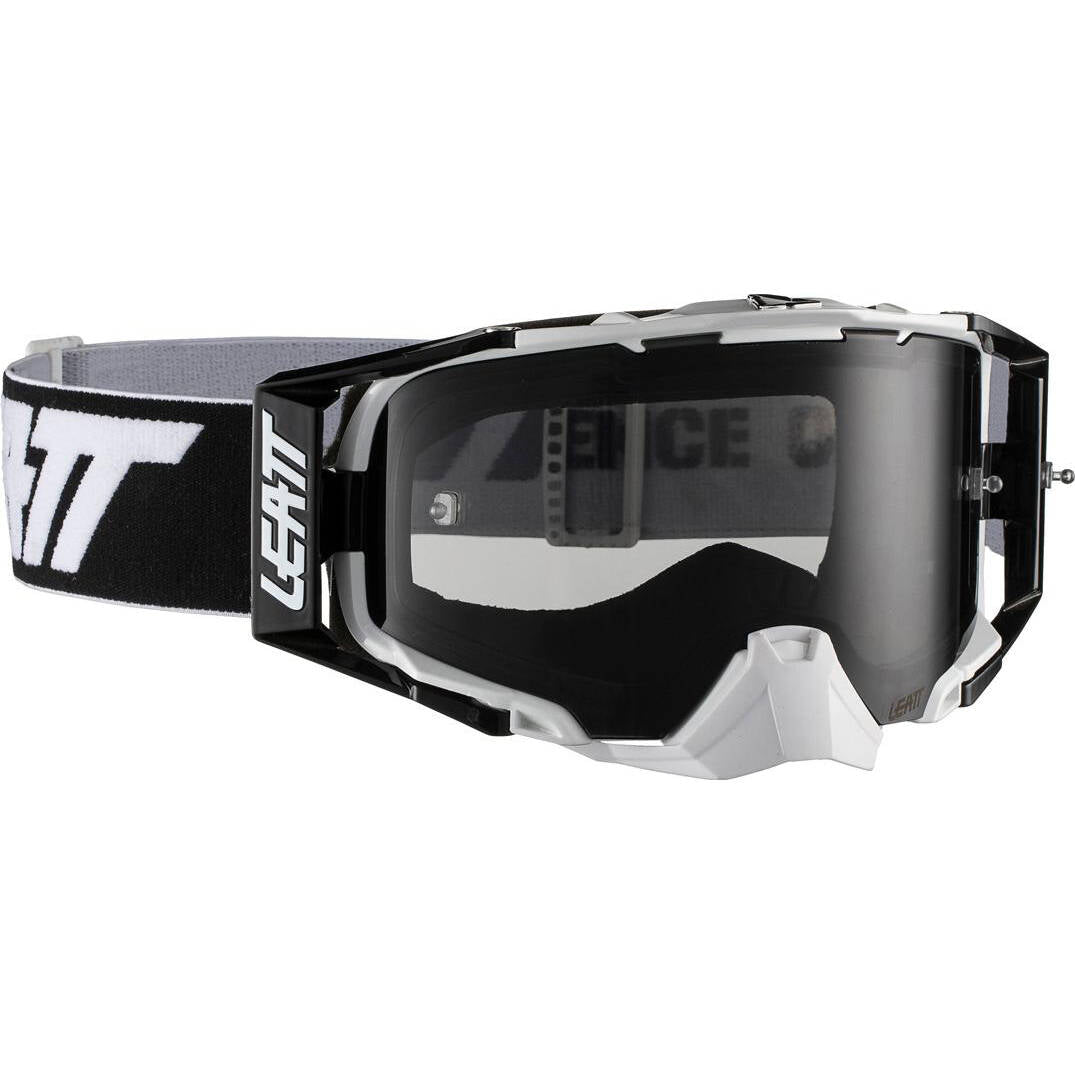 Leatt Velocity 6.5 Goggles - Black/White Smoke