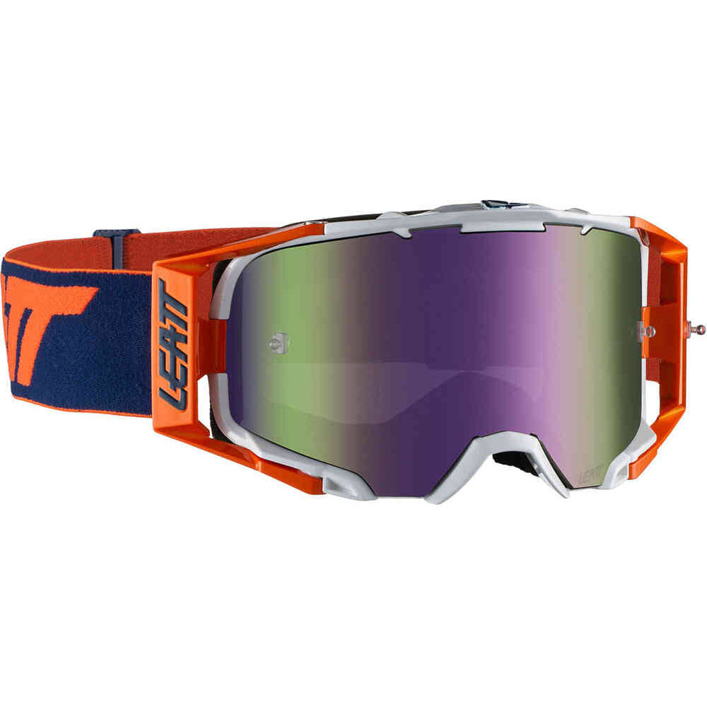 Leatt Velocity 6.5 Iriz Goggles - Orange/Ink Bronze UltraContrast