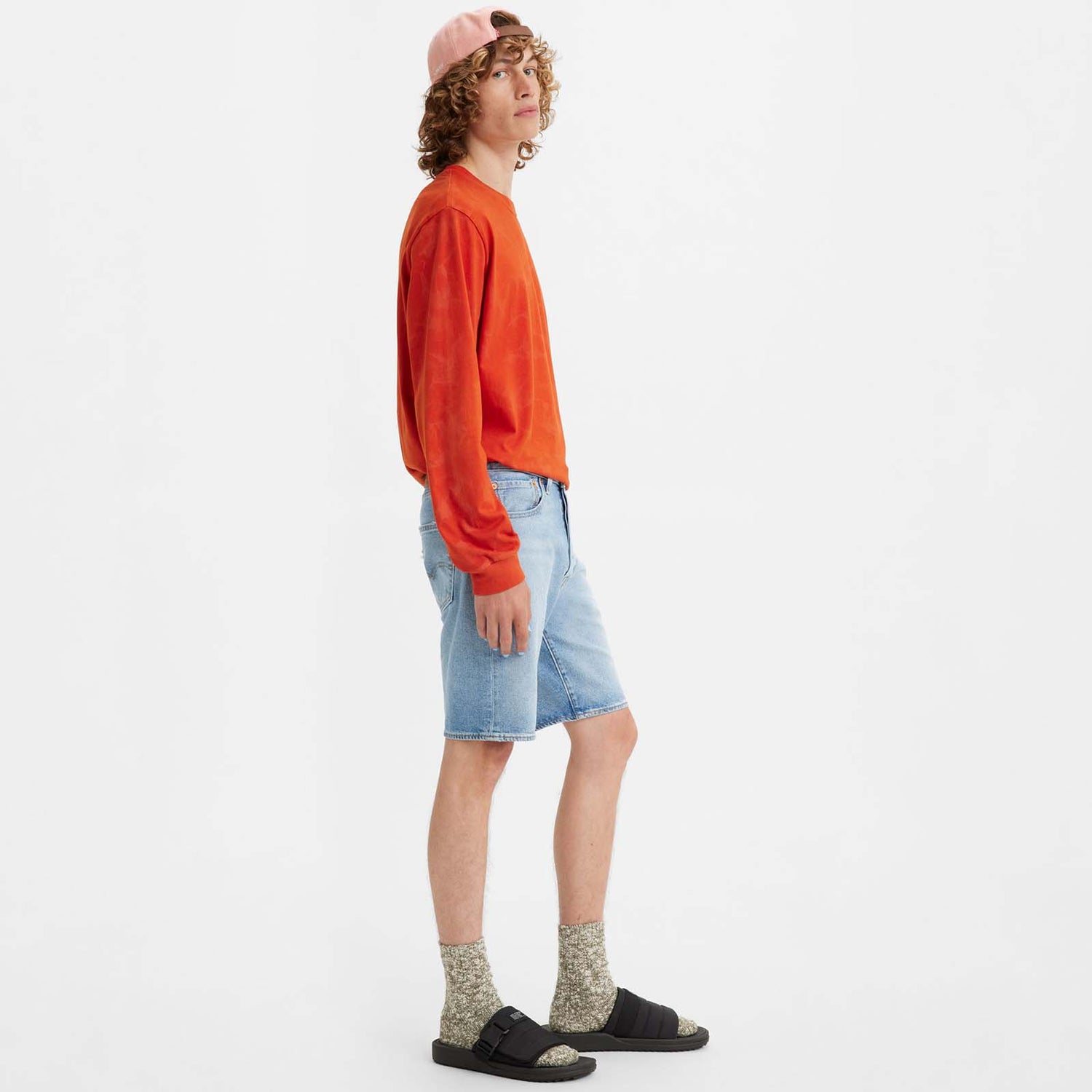 Levi's 501 Hemmed Shorts - Light Indigo