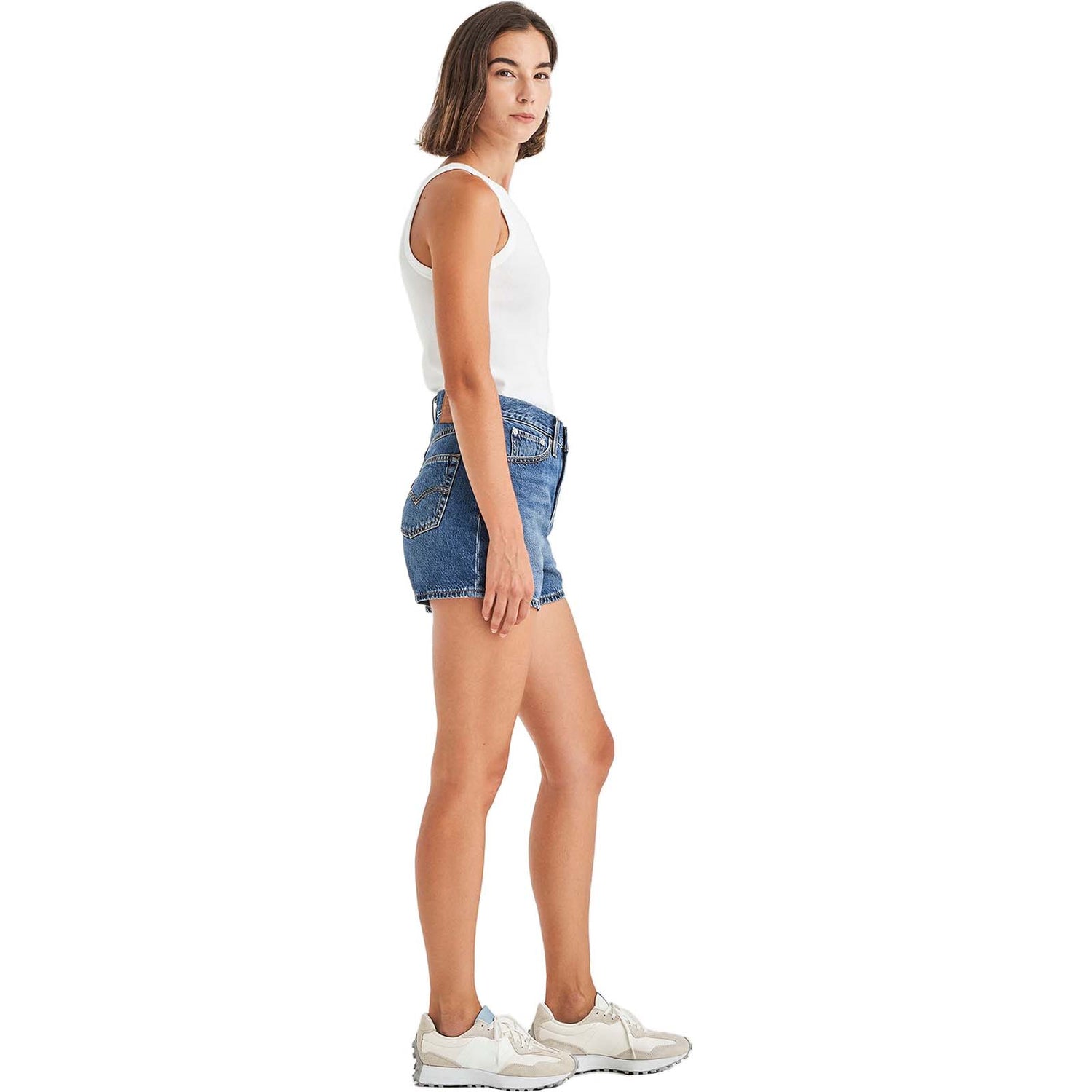 Levi's 80's Mom Shorts - Medium Indigo