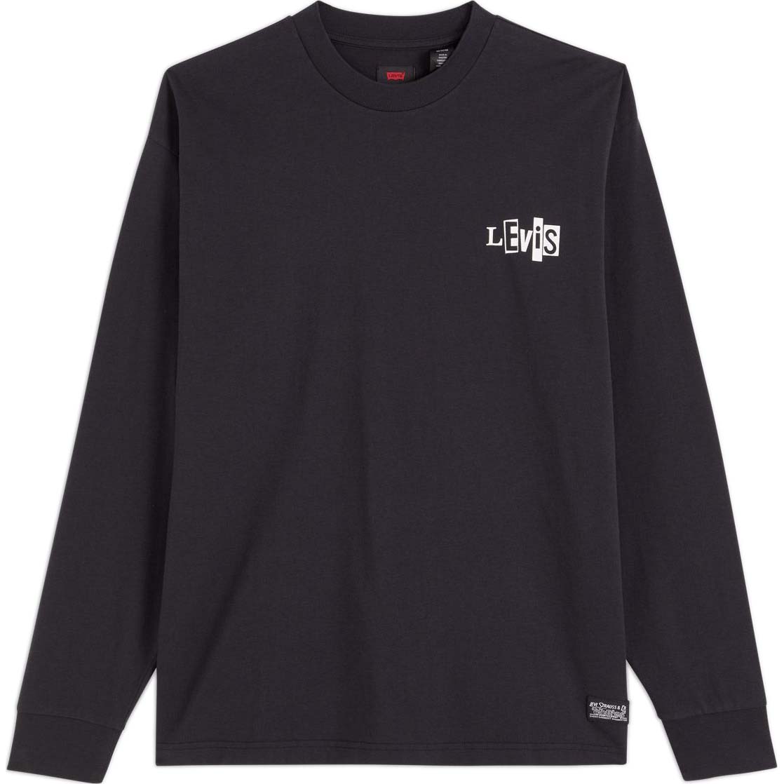 Levi's Skate Graphic Box L/S T Shirt - Jet Black