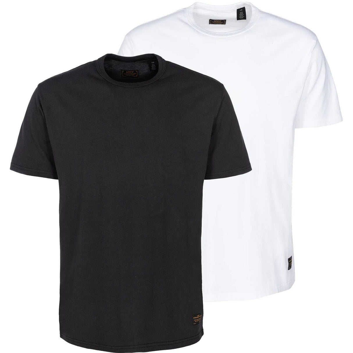 Levi's Skate 2 Pack T Shirt - Black/White