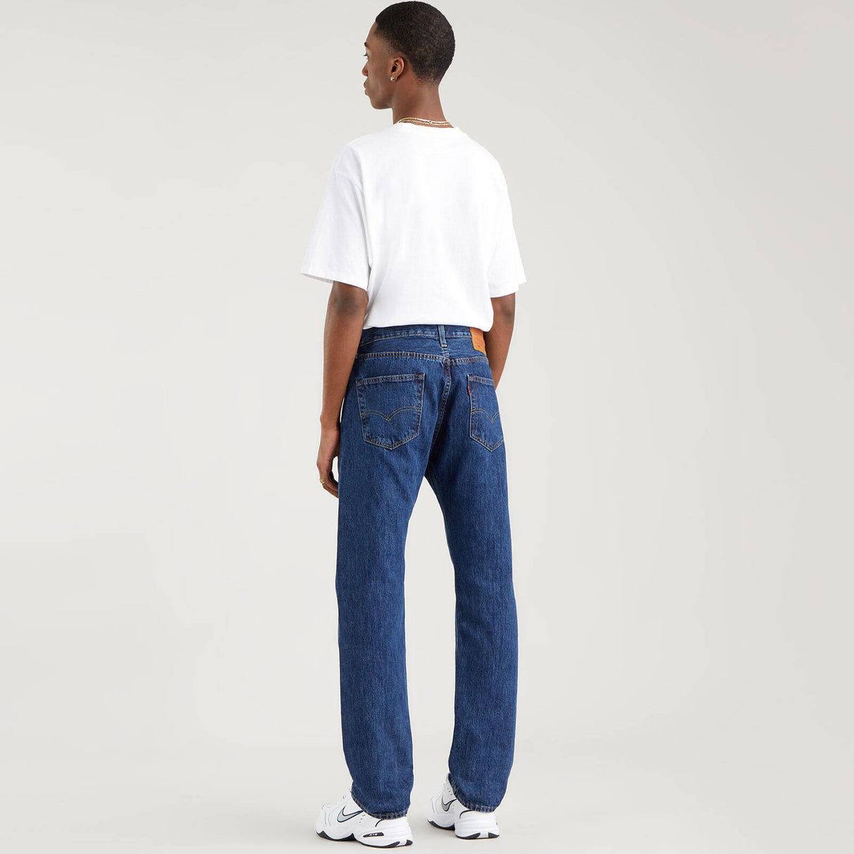 Levi's 501 Original Stonewash Jeans - Medium Indigo