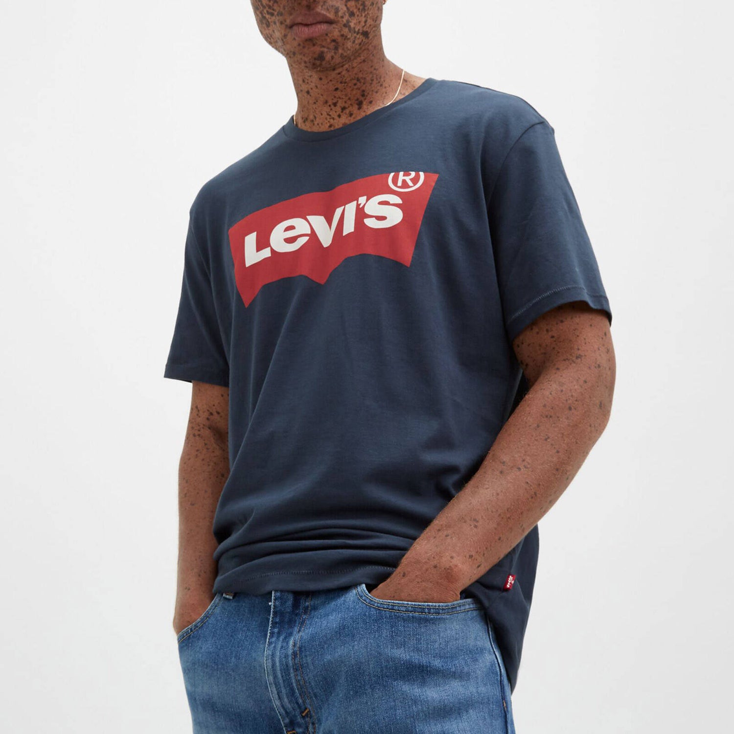 Levi's Standard Housemark T Shirt - Blue