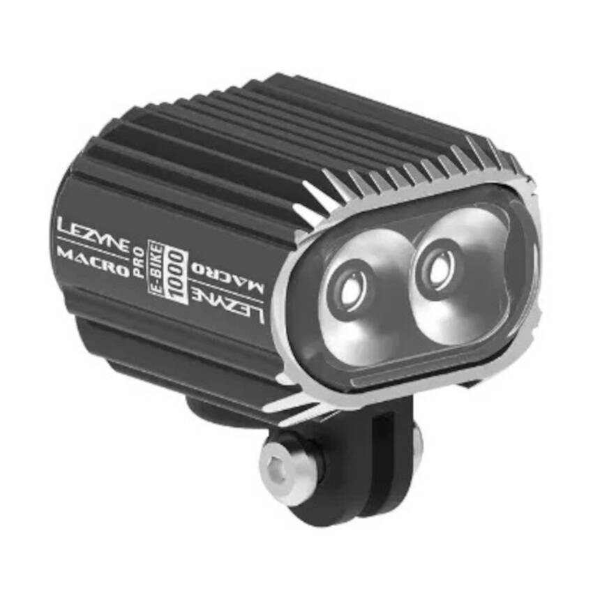 Lezyne Ebike Macro Drive 1000 Bike Light - Black