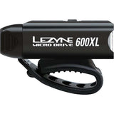 Lezyne Micro Drive 600XL Bike Light - Black/Hi Gloss