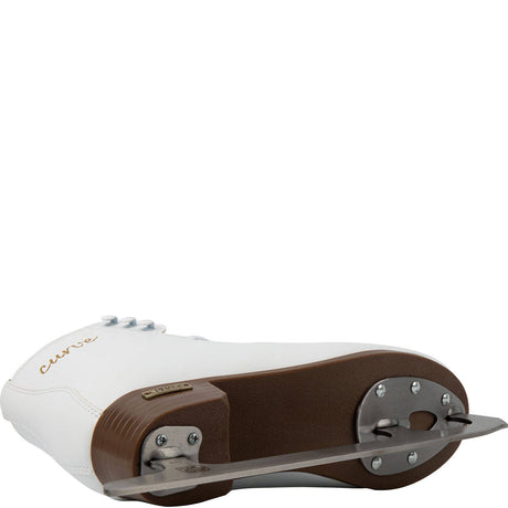 LMNADE Curve Ice Figure Skates - White