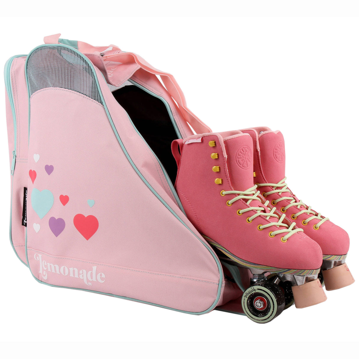LMNADE Skate Bag - Hearts (Pink)