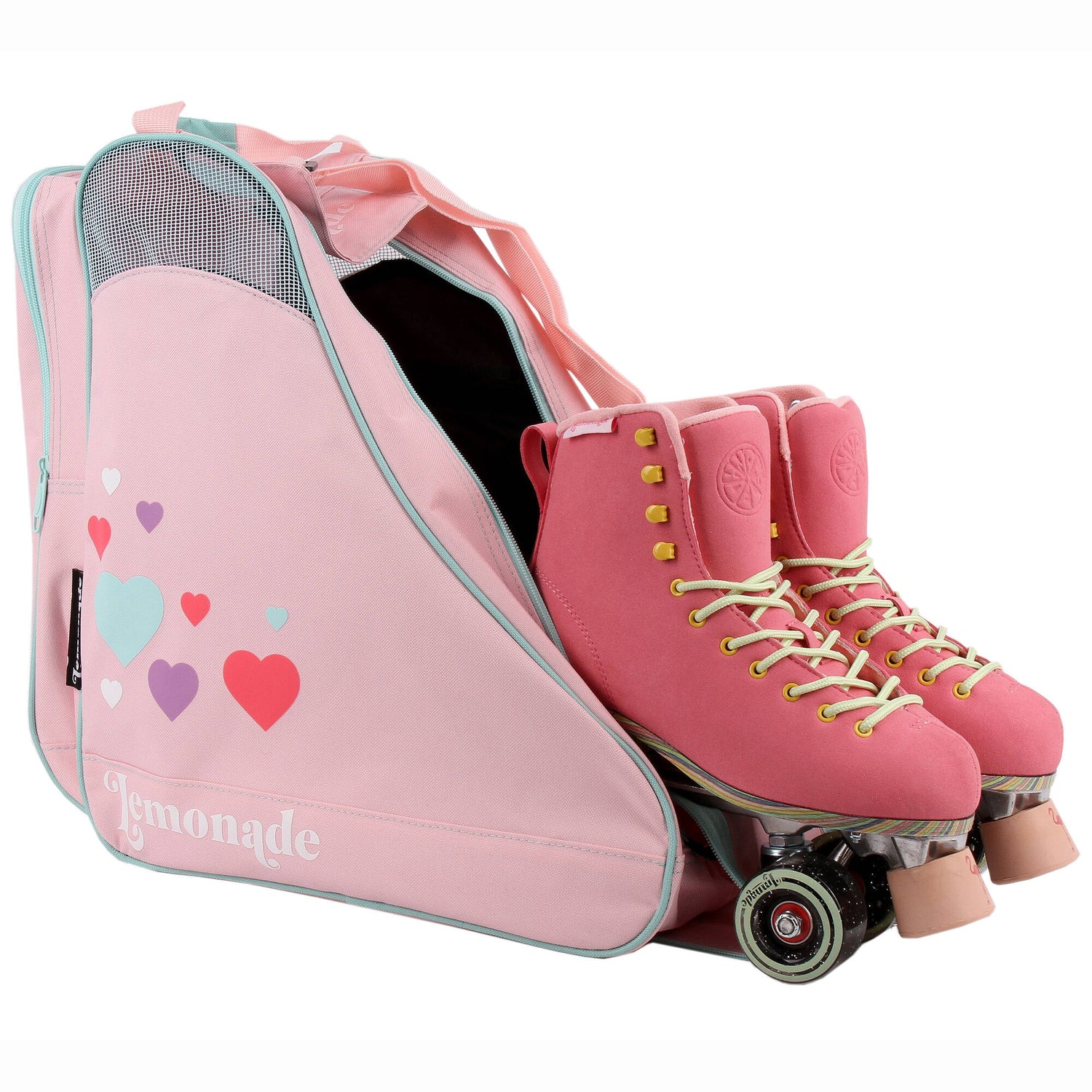 LMNADE Skate Bag - Hearts (Pink)