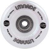 LMNADE Lites LED 85a Quad Roller Skate Wheels - Pearlescent Glitter 62mm