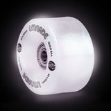 LMNADE Lites LED 85a Quad Roller Skate Wheels - Pearlescent Glitter 62mm