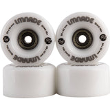 LMNADE Zest Quad Roller Skate Wheels - White 58mm
