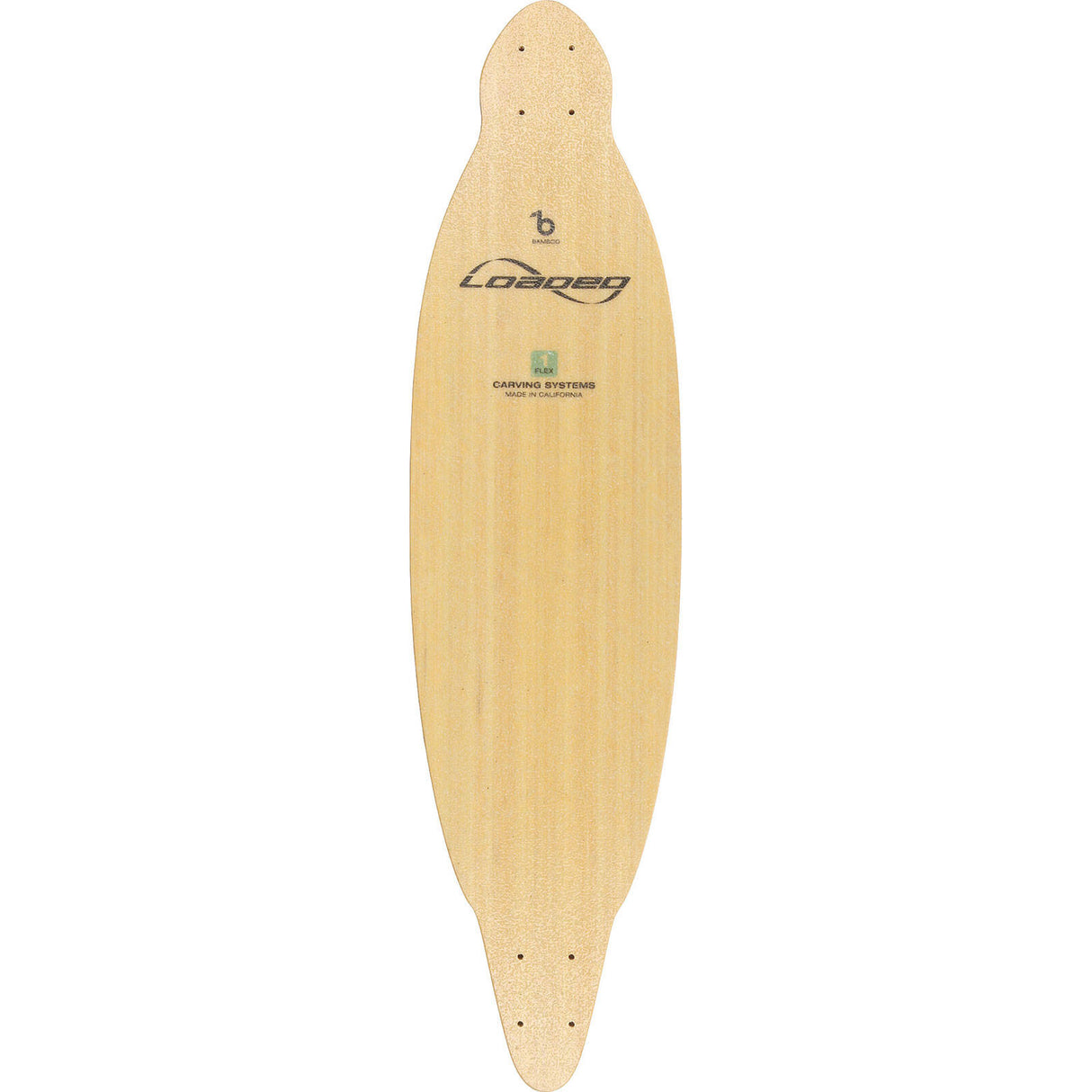 Loaded Pintail Longboard Deck - Flex 4