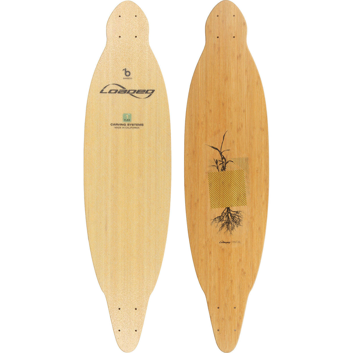 Loaded Pintail Longboard Deck - Flex 1