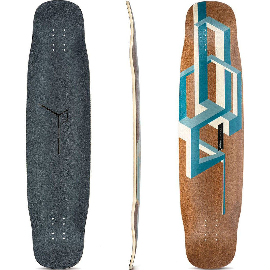 Loaded Basalt Tesseract Complete Longboard (FreeRide/FreeStyle) - Blue