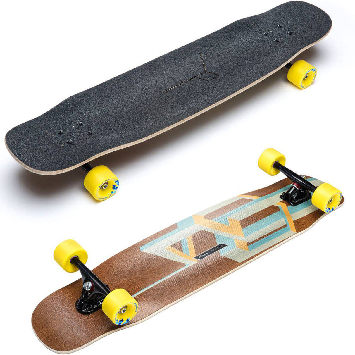 Loaded Basalt Tesseract Complete Longboard (Technical FreeStyle) - Pink
