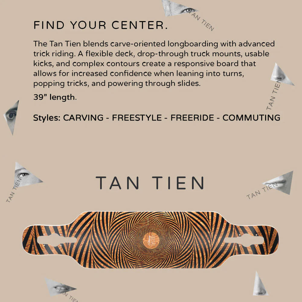 Loaded Tan Tien Topo Complete Longboard (Carving/Pumping) - Flex 2