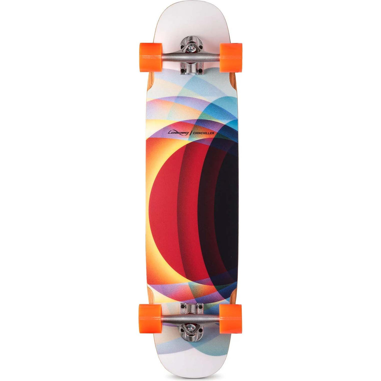 Loaded Chinchiller Big Chillin Complete Longboard - Love Handles Orange