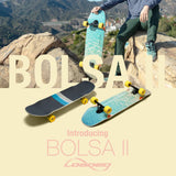 Loaded Bolsa II Complete Longboard (All Round) - Fat Free Blue 34"