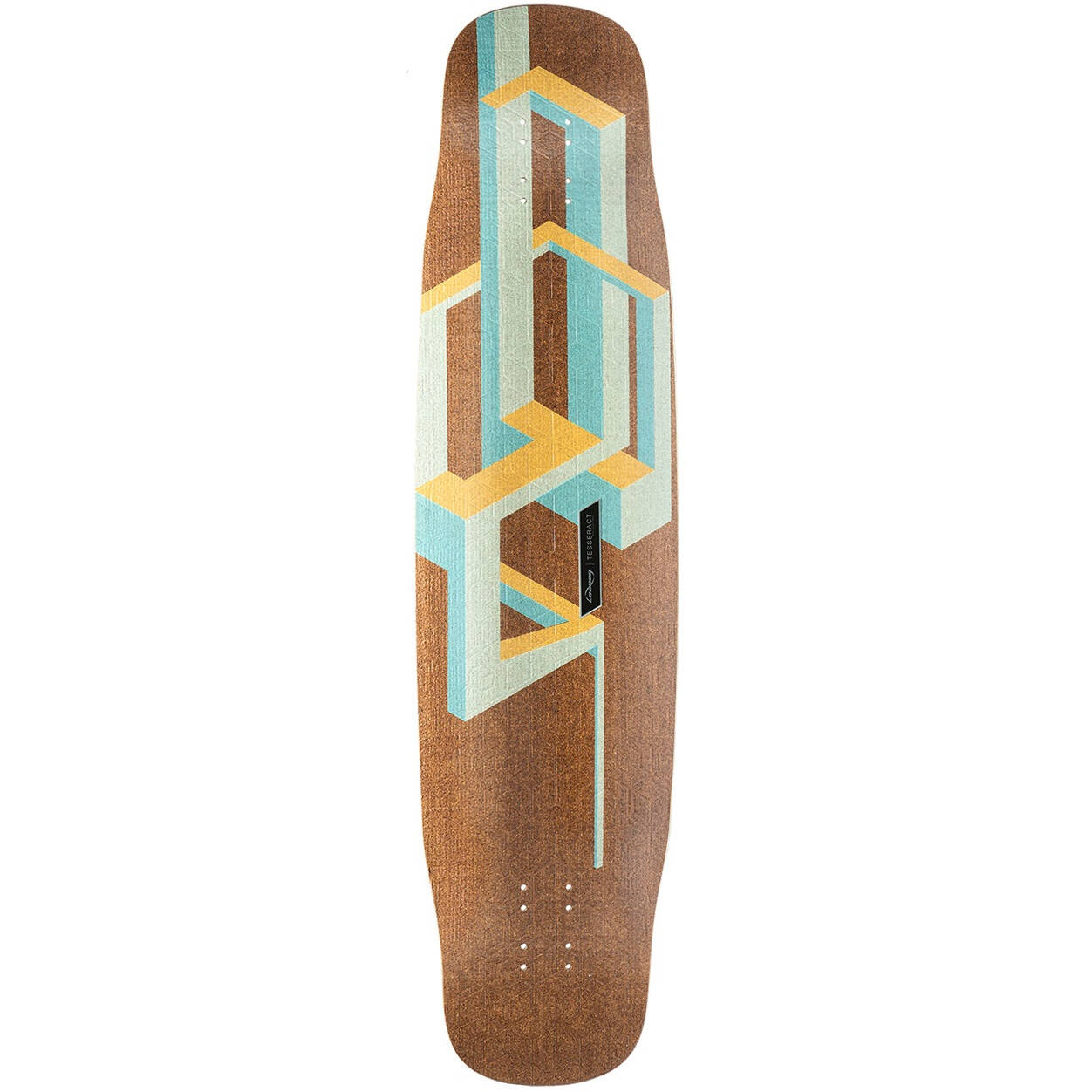 Loaded Basalt Tesseract Longboard Deck - 39'' Mango