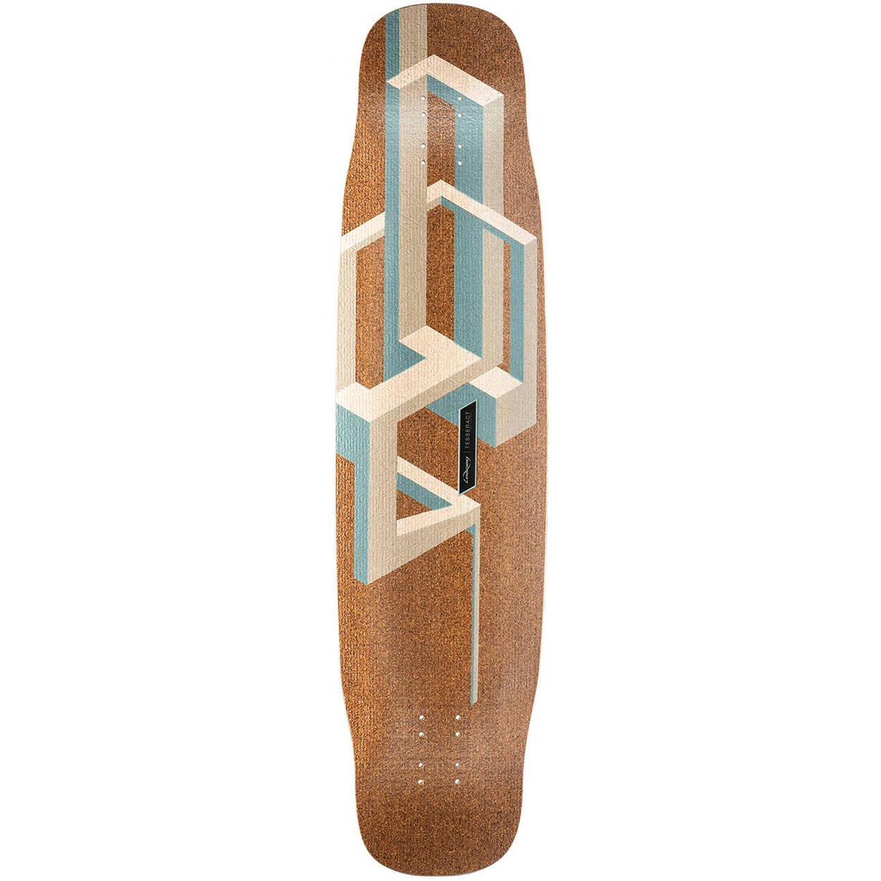 Loaded Basalt Tesseract Longboard Deck - 39'' Nude