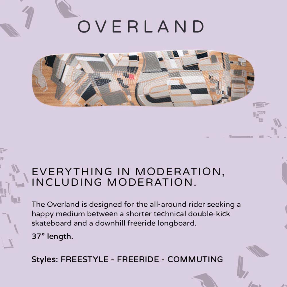 Loaded Overland Longboard Deck