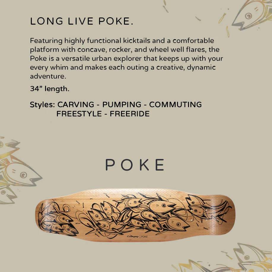 Loaded Poke Longboard Deck