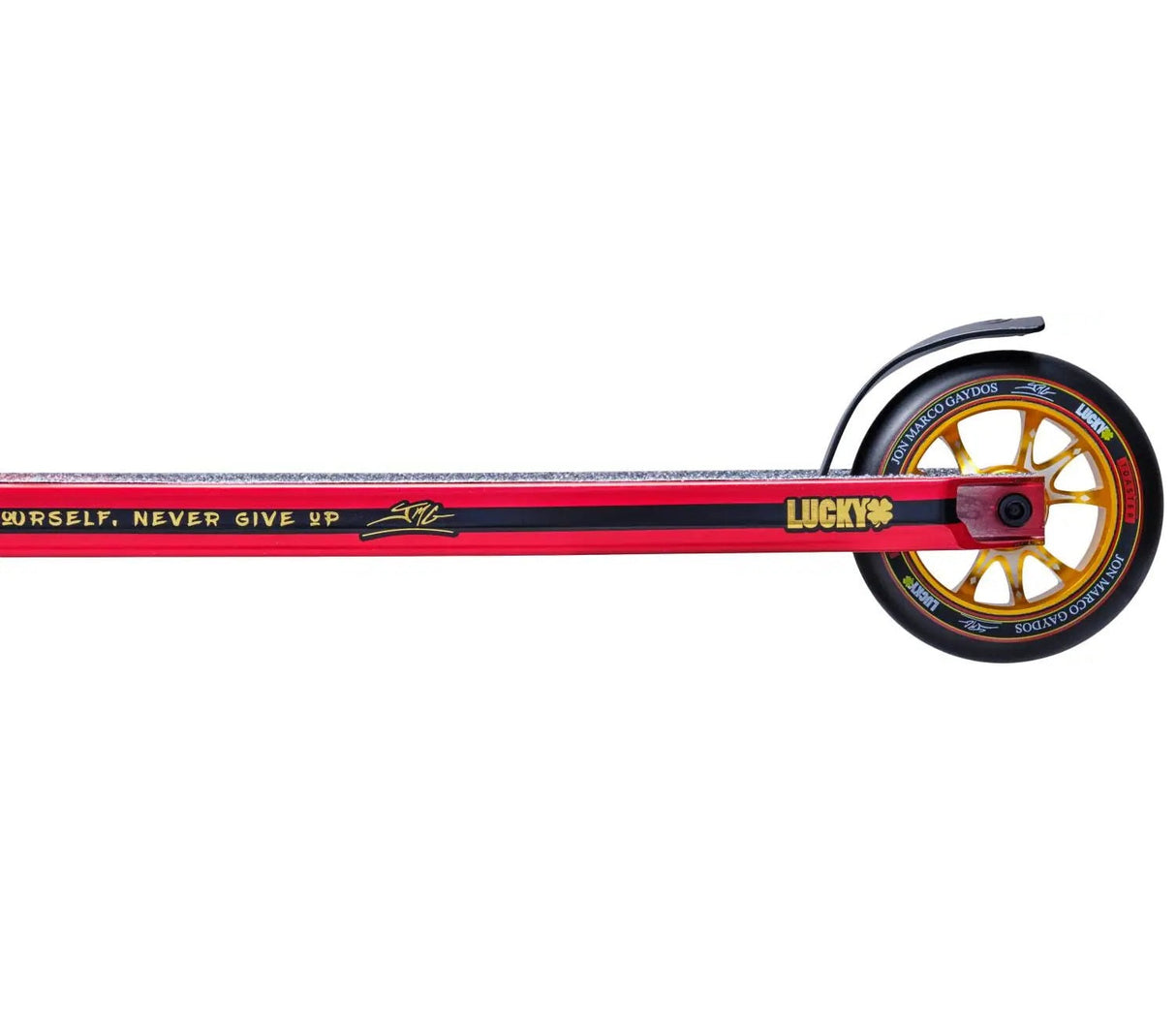 Lucky Jon Marco Gaydos Signature Stunt Scooter - Red/Gold/Black