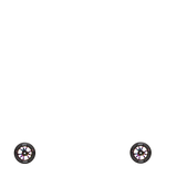 Lucky Toaster 110mm Scooter Wheel - Neochrome/Black