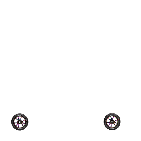 Lucky Toaster 110mm Scooter Wheel - Neochrome/Black