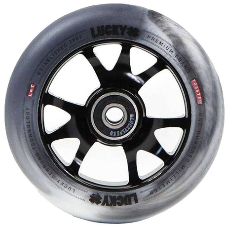 Lucky Toaster Scooter Wheel 100mm - Black/White Swirl