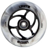 Lucky Torsion Scooter Wheel 110mm - Black/White Swirl