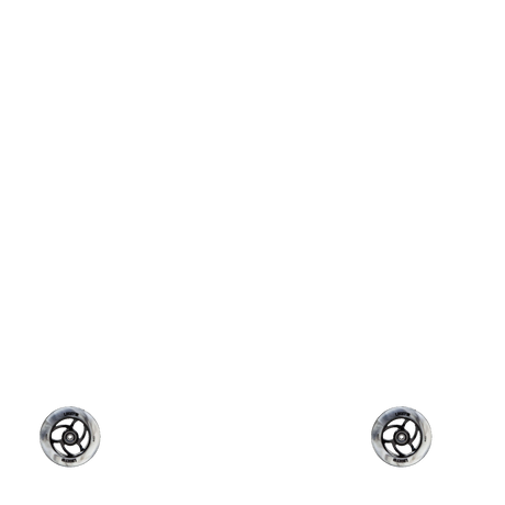 Lucky Torsion 110mm Scooter Wheel - Black/White Swirl