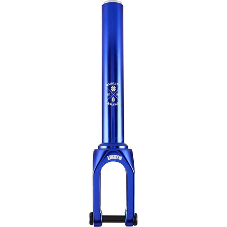 Lucky Huracan V2 IHC Scooter Forks - Blue