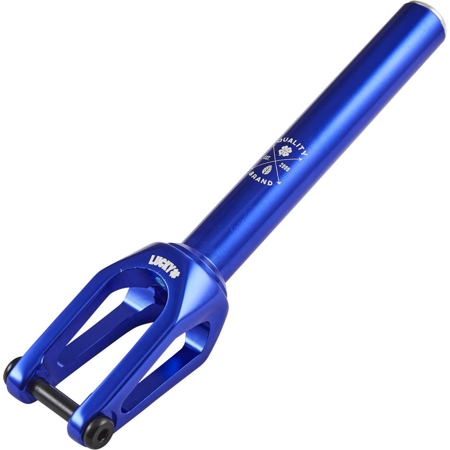 Lucky Huracan V2 IHC Scooter Forks - Blue
