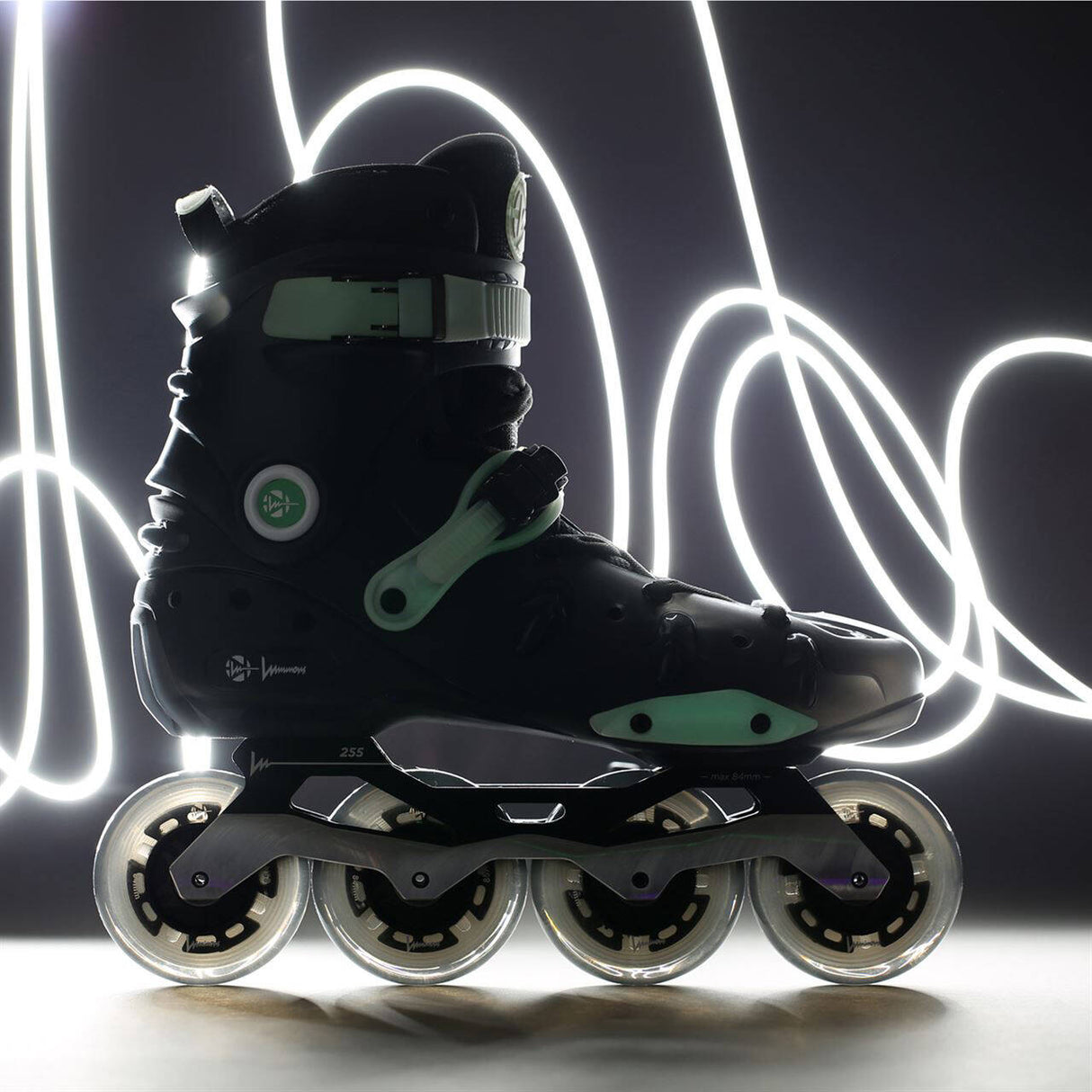Luminous Ray Inline Skates - Dark